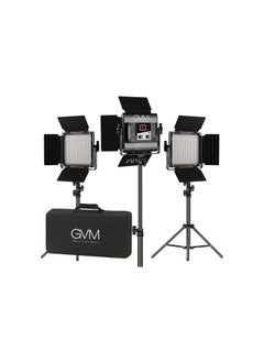 GVM 560AS Bi Color LED Light Panel 3 Light Kit