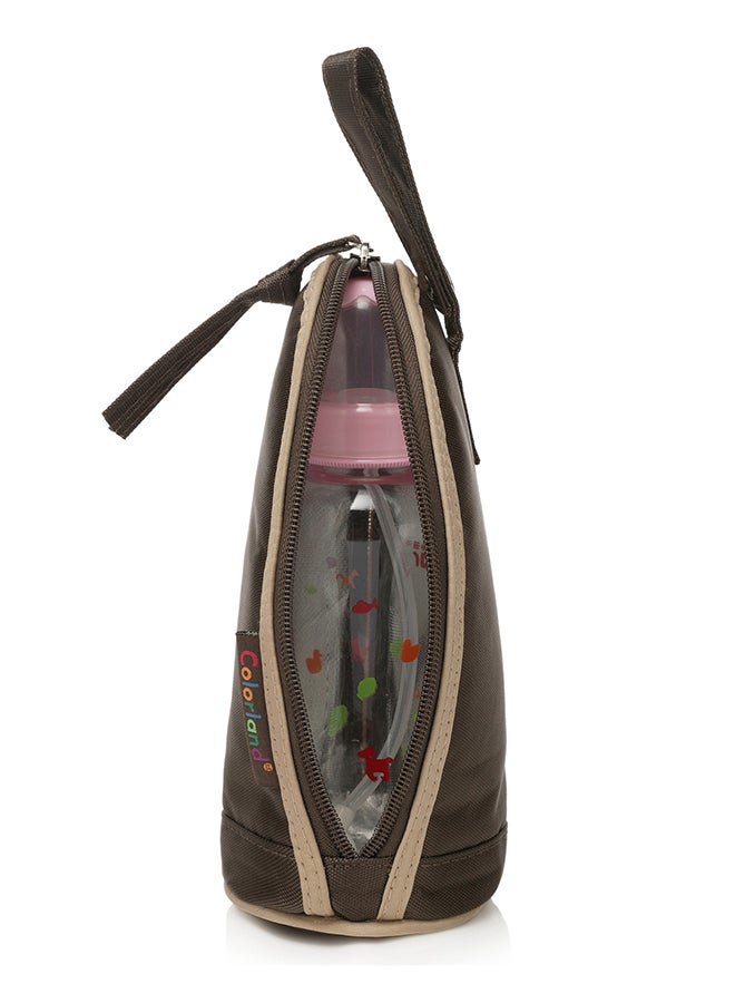 COLORLAND Insulated Bottle Bag - Brown - Image 5