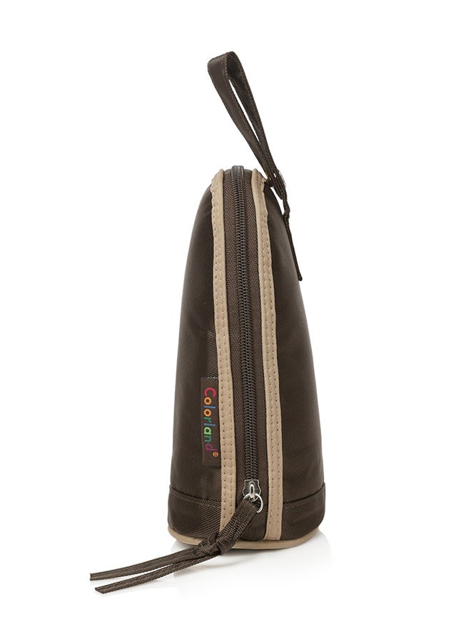 COLORLAND Insulated Bottle Bag - Brown - Image 2