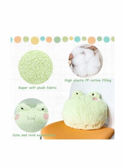Excefore Frog Plush Pillow, Adorable Frog Stuffed Animal, Home Cushion Decoration Frog Plush Toy Throw Pillow Decorations Gifts for Women Kids Birthday  - Image 2