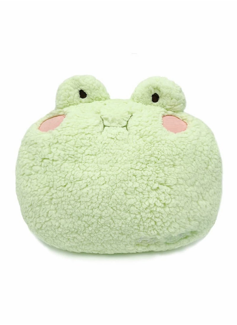 Excefore Frog Plush Pillow, Adorable Frog Stuffed Animal, Home Cushion Decoration Frog Plush Toy Throw Pillow Decorations Gifts for Women Kids Birthday  - Image 1