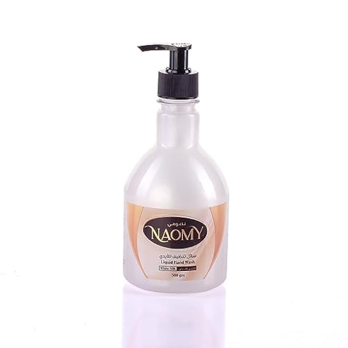 Naomy Hand Soap, 500 grams, White Silk Scent.