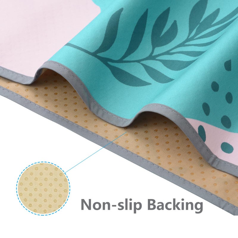 Womumon Splat Mat for Under High Chair/Arts/Crafts, WOMUMON Washable Spill Mat Waterproof Anti-Slip Floor Protector Splash Mat, Messy Mat and Table Cloth - Image 3