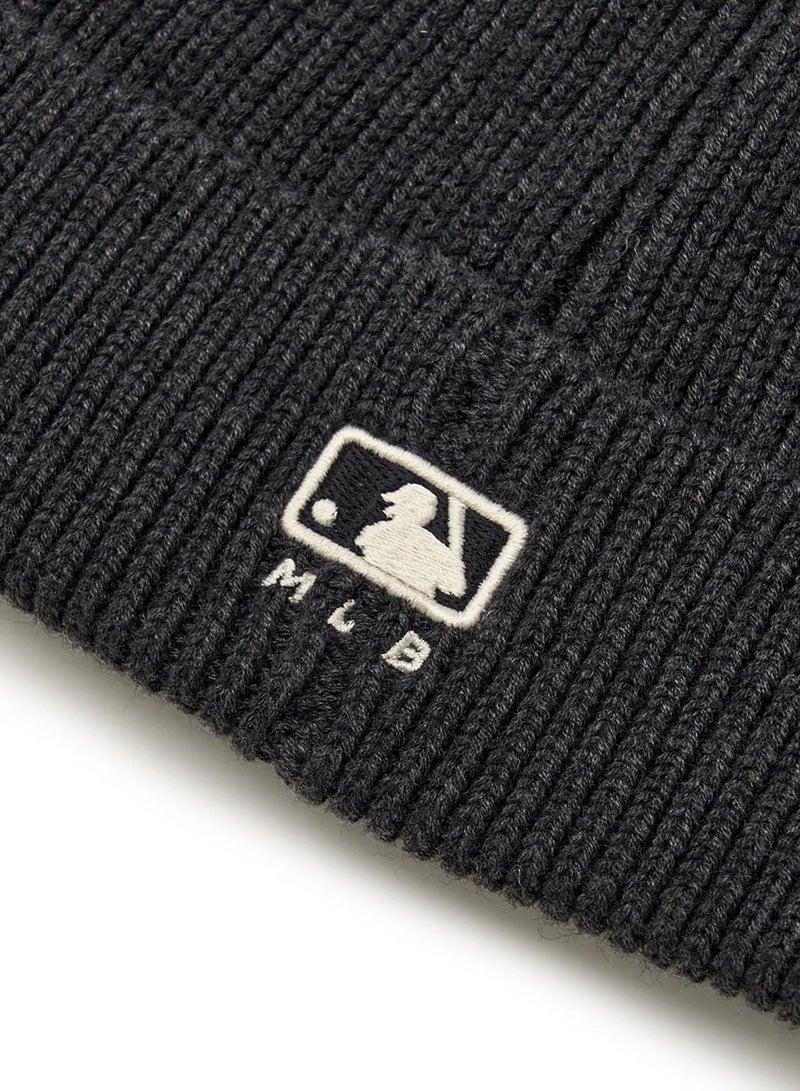 إم إل بي قبعة صغيرة محبوكة من سلسلة اسكواش نيويورك ميتس - Image 4