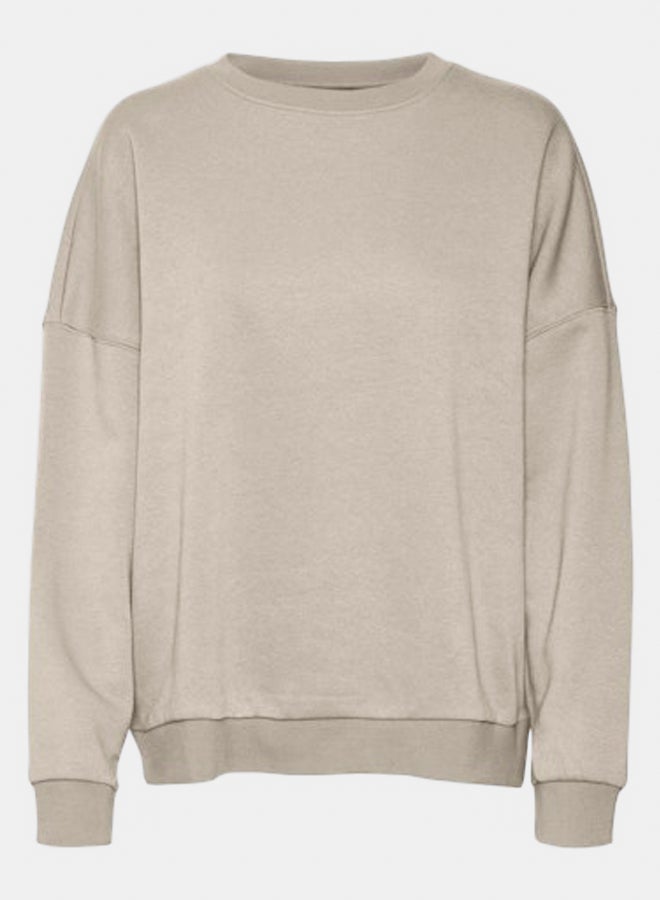 VERO MODA Womens Sonja Longsleeve Sweatshirt