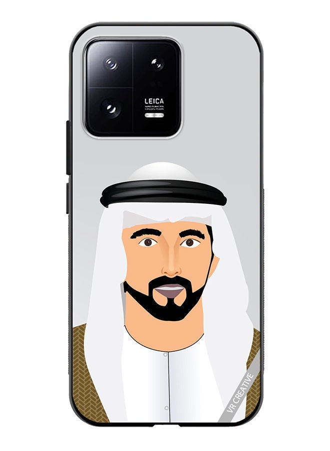 VR CREATIVE Protective Case Cover For Xiaomi 13 Sheikh Hamdan Bin Mohammed Bin Rashid Al Maktoum Design Multicolour - Image 1
