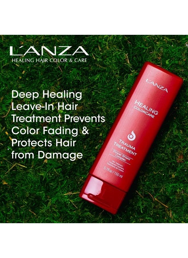 L'anza - Healing ColorCare Trauma Treatment, Leave-in Bleach Damage Reconstructor, Refreshes, Repairs and Extends Color longevity, With Triple UV and heat Protection (5.1 Fl Oz) - Image 1