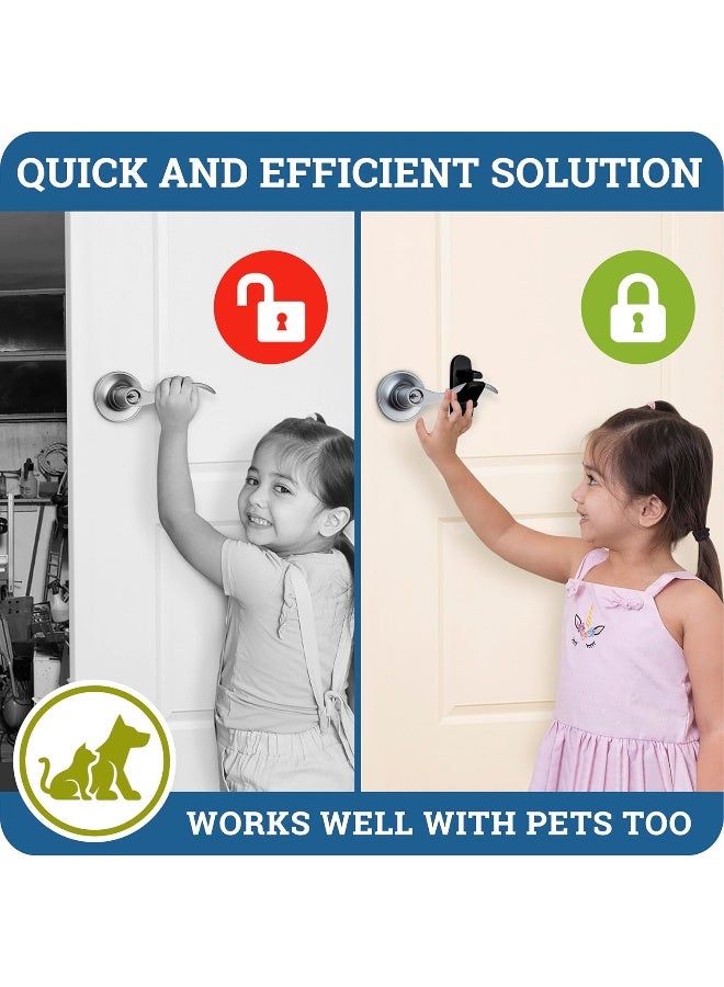 Wappa Baby Door Lever Lock (2 Pack) - Image 4