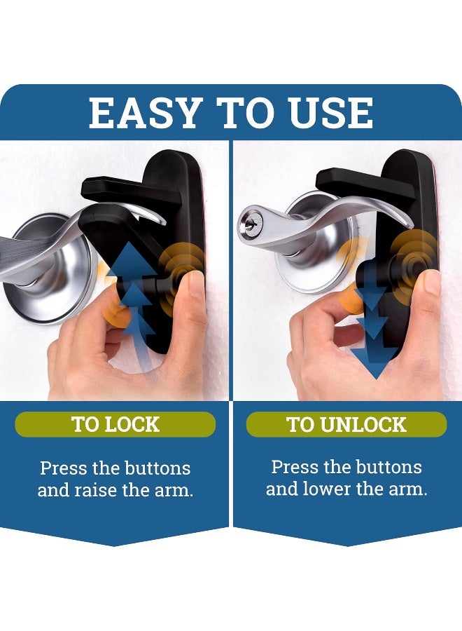 Wappa Baby Door Lever Lock (2 Pack) - Image 2