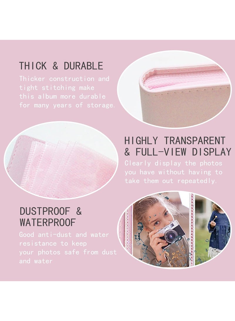 انسجام ألبوم صور يحتوي على 108 جيوب لكاميرات فوجي فيلم إنستاكس ميني 9 ميني 8 / ميني 90 / ميني 25 / ميني 11 / ميني 12، ألبوم صور بولارويد، ملحقات كاميرا ميني - Image 4