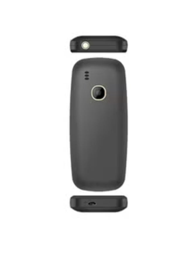 KG3310 Feature Keypad Mobile Dual SIM Black/Gold