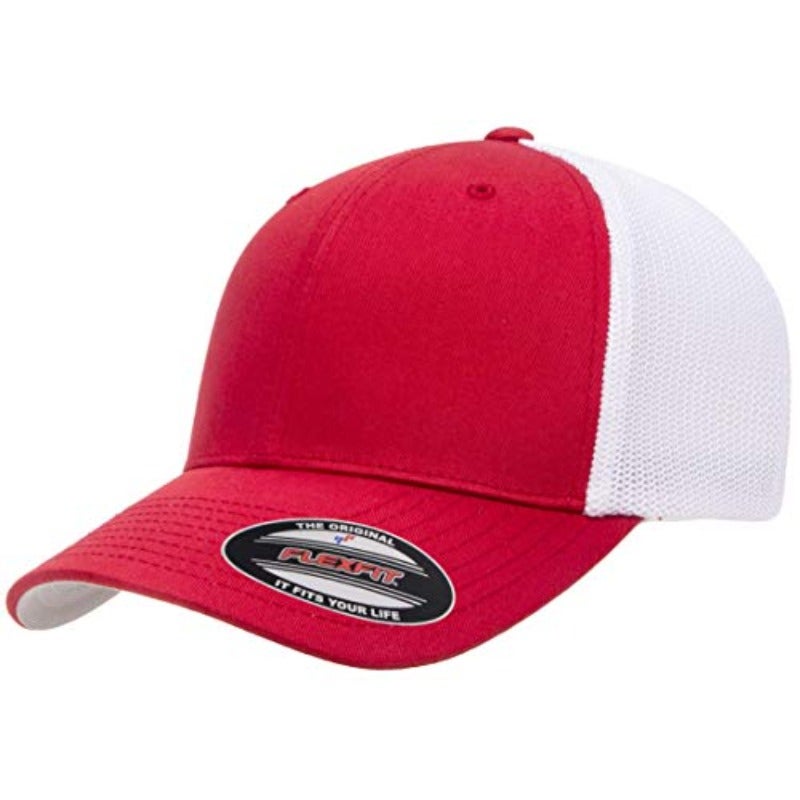 Flexfit Trucker Mesh Fitted Cap - Image 1