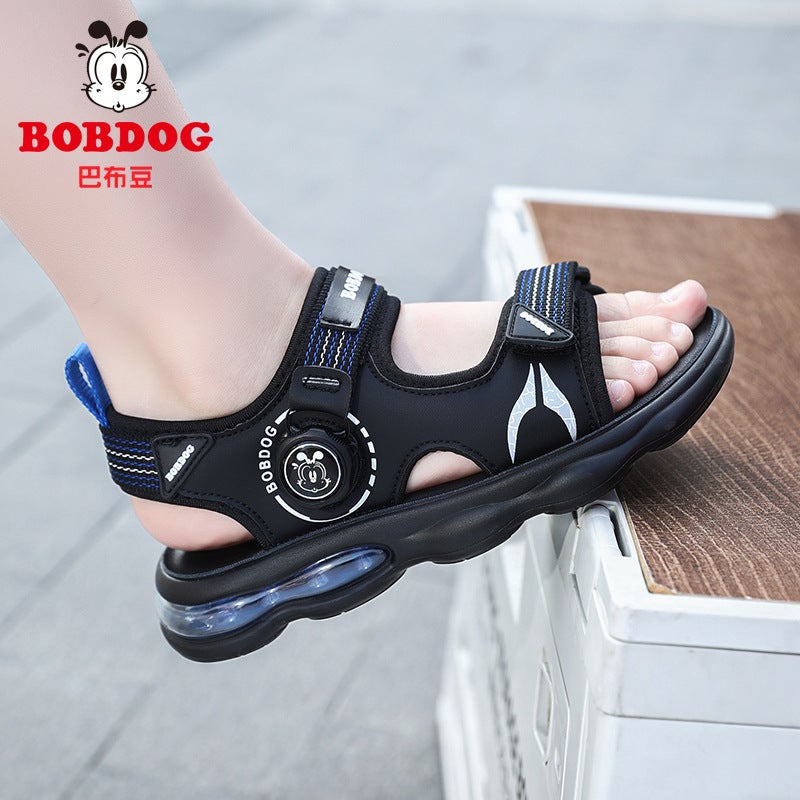 Babdou Children'S Sandals Summer 2024 Non-Slip Soft Bottom Boys' Shoes Open Toe Boys' Beach Shoes - Image 2