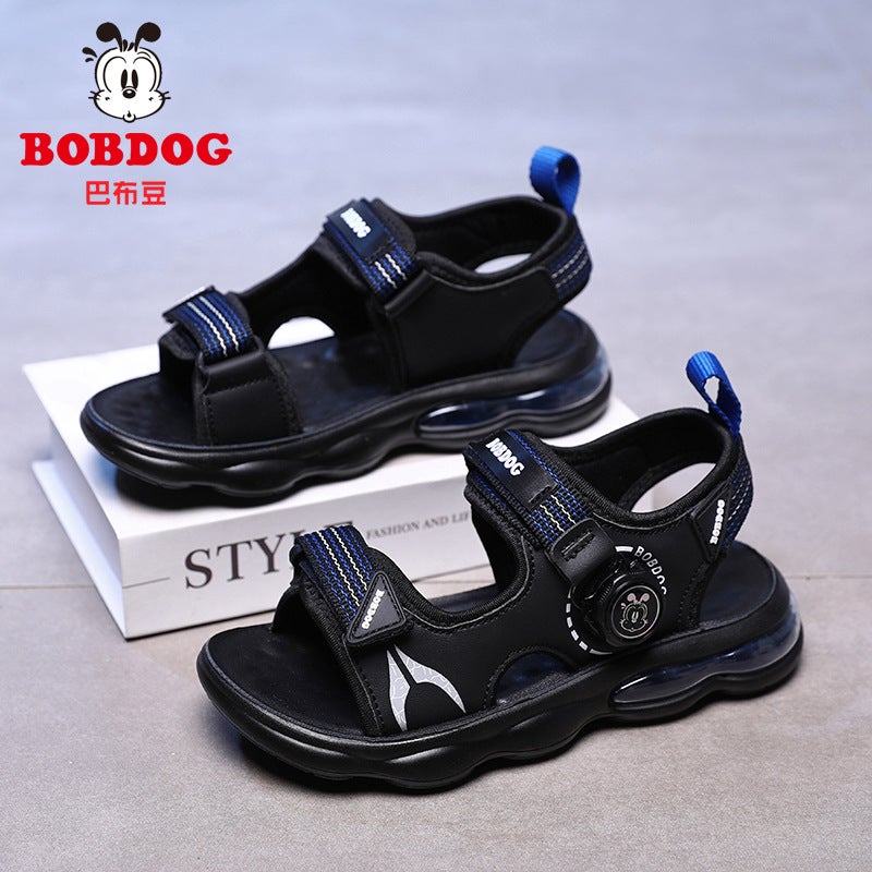 Babdou Children'S Sandals Summer 2024 Non-Slip Soft Bottom Boys' Shoes Open Toe Boys' Beach Shoes - Image 3