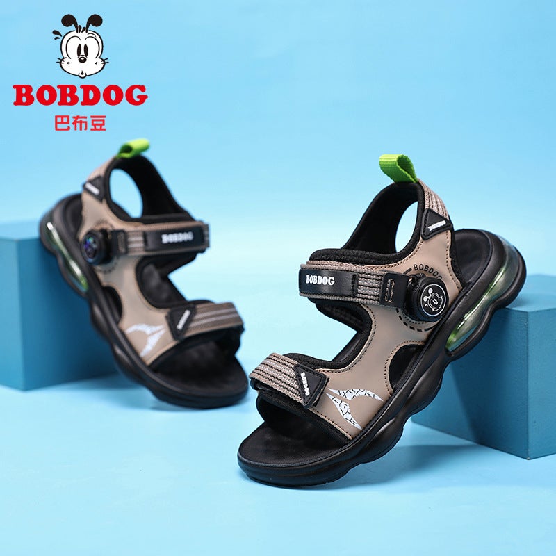 Babdou Children'S Sandals Summer 2024 Non-Slip Soft Bottom Boys' Shoes Open Toe Boys' Beach Shoes - Image 4