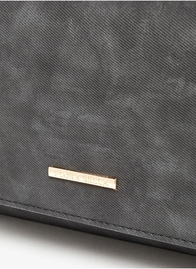Flora Bella By Shoexpress Solid Crossbody Bag
