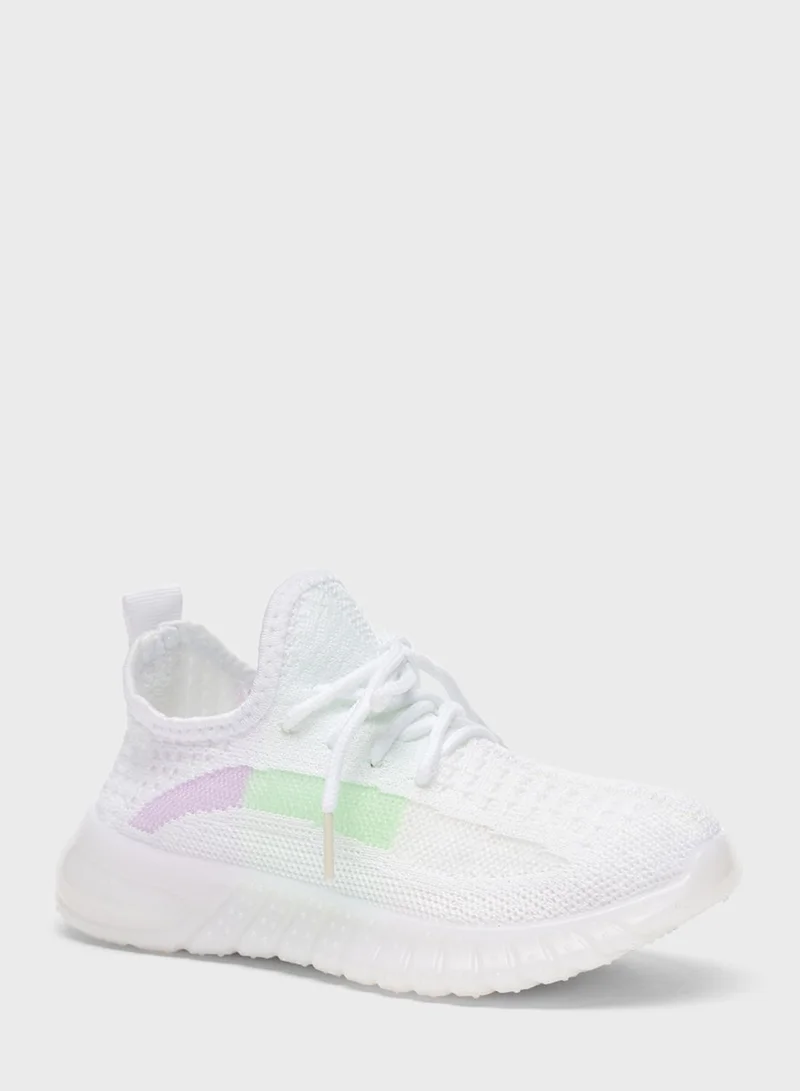 shoexpress Kids Velcro Low Top Shoes