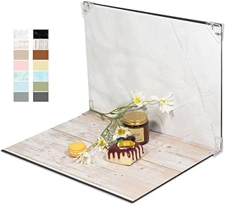Yoocheese Yoocheese Photo Backdrop Board Product Photography: 7Pcs 12Patterns Table Top Small Food Background Kit - Flat Lay  - Image 1
