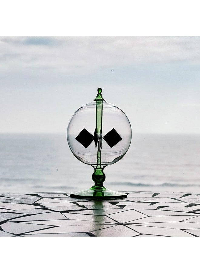 DORAMI Green Solar Power Radiometer Crookes Solar Energy Spinning Vanes Windmill Gift Home Desk Decoration - Image 5