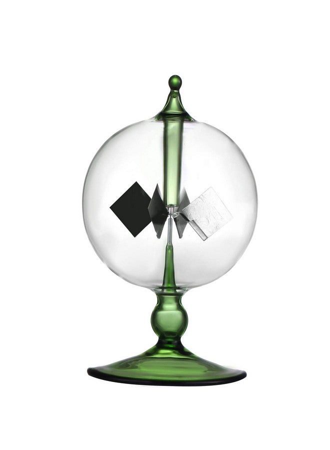 DORAMI Green Solar Power Radiometer Crookes Solar Energy Spinning Vanes Windmill Gift Home Desk Decoration - Image 1