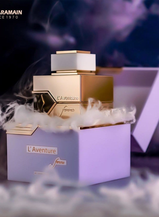 Al Haramain L'Aventure Femme - Arabian Perfume for Women - Long Lasting Perfume for Women - Floral Fragrances - Eau de Parfum for Women - 6.76 oz - Image 3