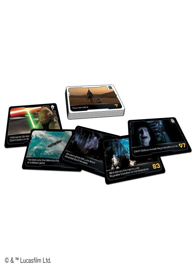 Asmodee Timeline Twist Star Wars Edition - Arrange Iconic Movie Scenes! Cooperative Trivia Game, Fun Family Game for Kids and Adults, Ages 8+, 2-6 Players, 20 Minute Playtime, Made by Zygomatic - Image 4