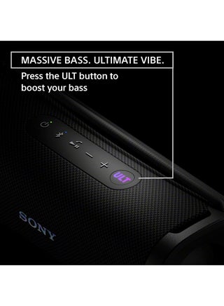ULT Field 1 Wireless Ultra Portable Bluetooth Compact Speaker, IP67 Waterproof, Dustproof and Rustproof with Enhanced Bass, 12 Hour Battery and Detachable Strap, UAE Model, 2024 Black - view 2