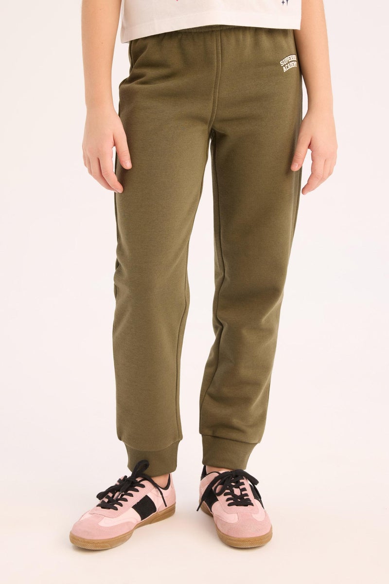 DeFacto Girl Waist Elasticated Leg Printed Jogger Sweatpants  - Image 1