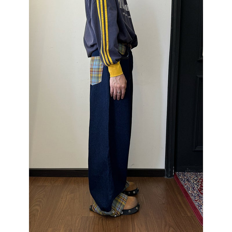Unisex Casual Daily Denim Jeans - Image 5