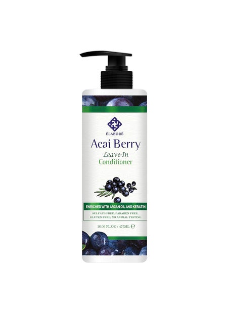 Elabore Elabore Acai Berry Leave-In Conditioner 16.06 fl.oz/ 475ml 