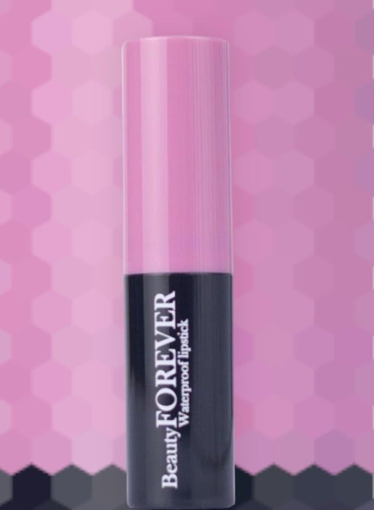 بيوتي فوريفر أحمر شفاه ضد الماء غير لامع يدوم طويلاً رقم 19