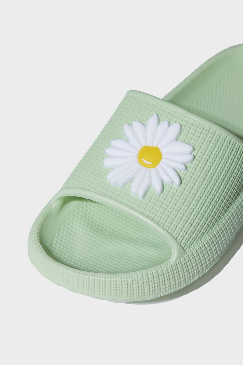 DeFacto Green Girl Girl Flat Sole Eva Sandals Casual - Image 5