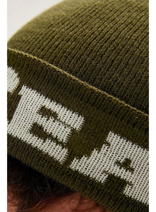 Bad Bear Brand Haki Green Beanie