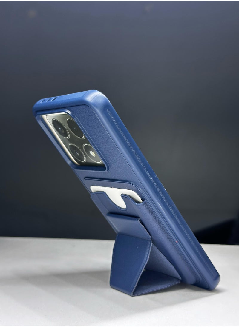Generic - Xiaomi 14T Leather Case Navy is a protective cover specially designed for Xiaomi 14T. - Image 1