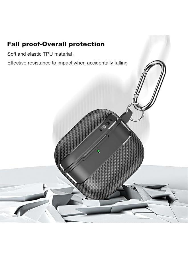 erorex - Soft Silicone Case Compatible With Airpods 4 Shockproof Cover With Keychain - Image 1