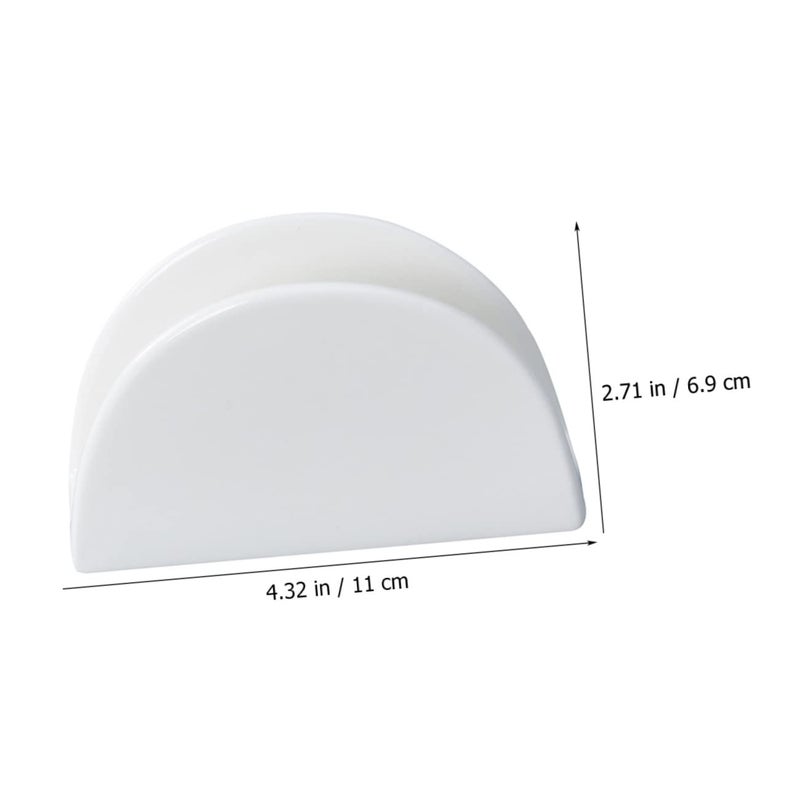 Ceramic Napkin Holder Stand For Kitchen Bathroom Home Restaurant Storage Tray - Image 4