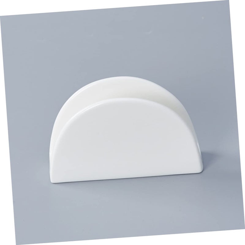 Ceramic Napkin Holder Stand For Kitchen Bathroom Home Restaurant Storage Tray - Image 3