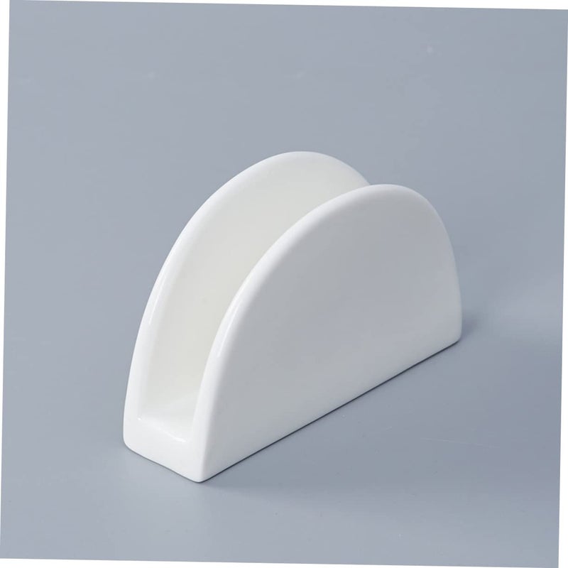 Ceramic Napkin Holder Stand For Kitchen Bathroom Home Restaurant Storage Tray - Image 5