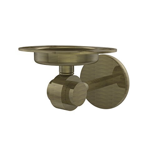 Allied Brass 7226-ABR Satellite Orbit Two Collection Tumbler and Toothbrush Holder, Antique Brass - Image 1