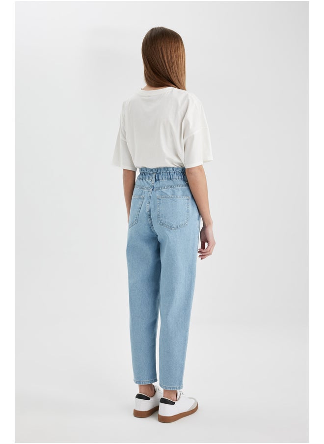 Woman Paperbag Denim Trousers - pzsku/Z566015684C6B96B4D4CEZ/45/_/1735653352/a9934fa6-a2d7-4dbd-8c82-8b203e0157b5