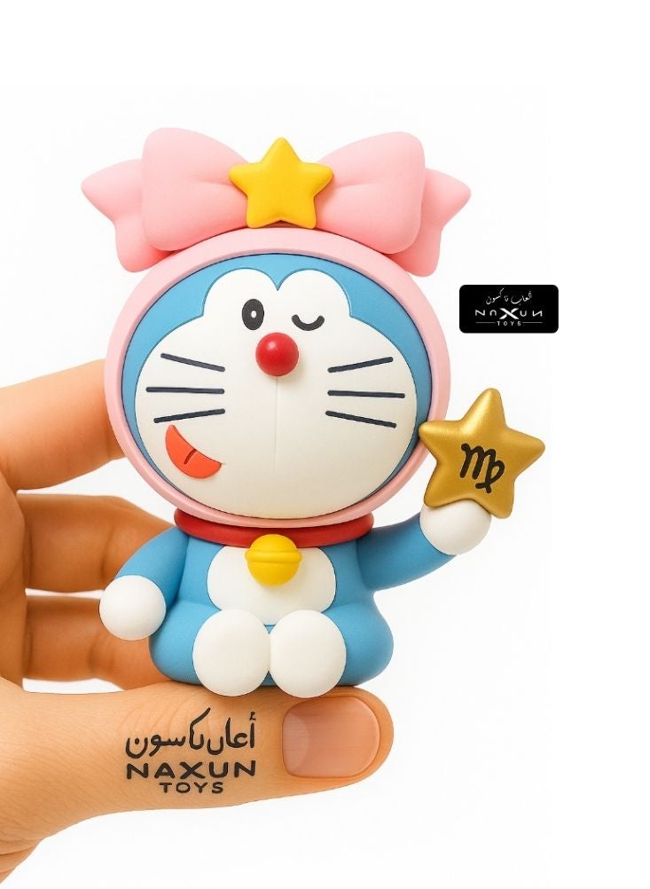 Doraemon Cute Doraemon Collectible Figure – Zodiac Virgo Star Edition PVC Toy - Image 2