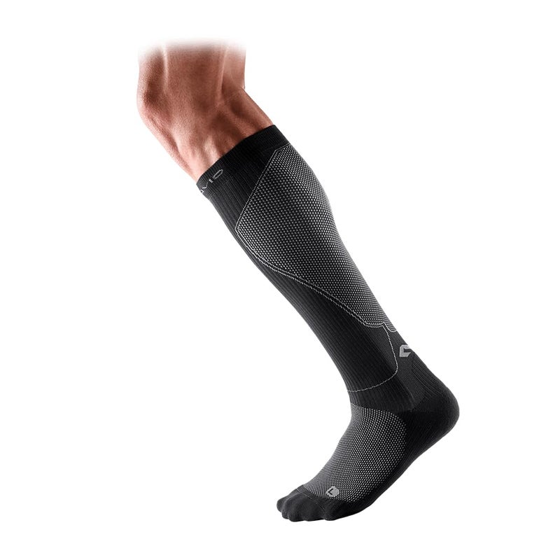 McDavid Shock Doctor Compression Socks Calf Shin. (1 Pair) Pain Relief, Recovery, Shin Splints, Achilles Tendon Stability and Support. For Running, Football, Basketball and more - Image 2