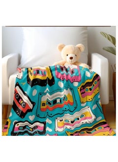 General Flannel thin blanket (warm and comfortable, suitable for sleep, gaming, dust removal and sandproof) 150cm*200cm - 127  - Image 4