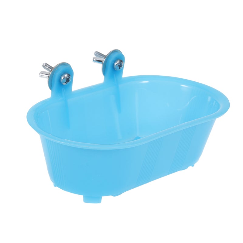 Bathing Tub Toy Parrot Shower Pool Bird Bath Tub Cleaning Tool with Bottom Mirror - Image 5