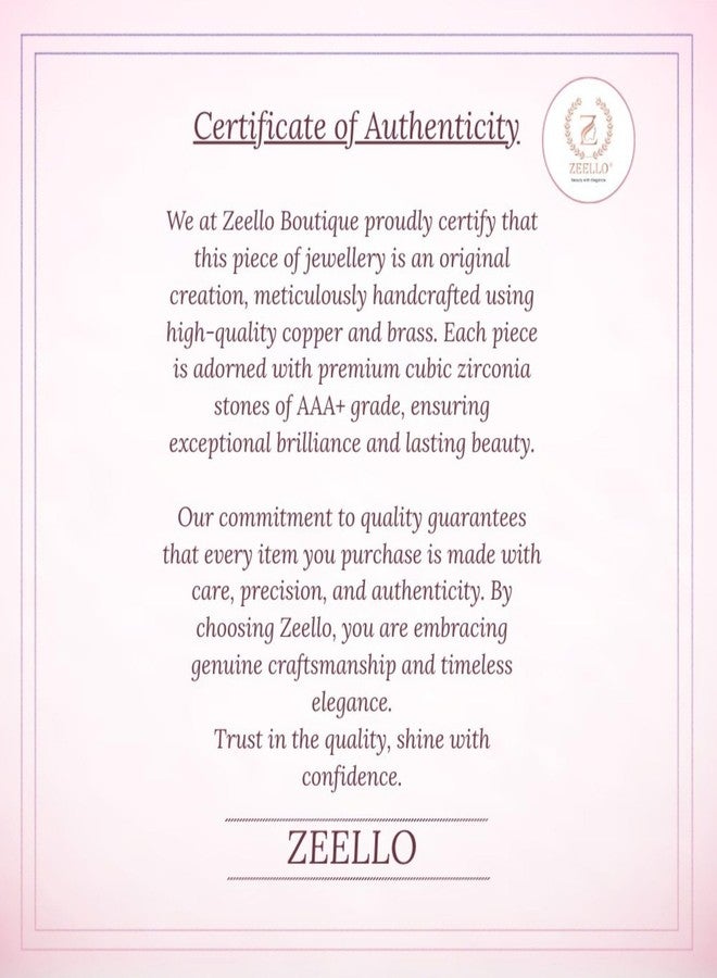 ZEELLO Gold Plated Nose Ring with Multicolor Stones, Pearl Drop, Traditional Crescent Design, Screw Back Closure - Image 5