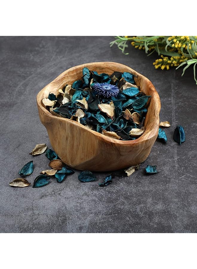 erorex Scented Sachets Bags Potpourri Bags Ocean Breeze Scented Potpourri Dried Flower Bowl Vase Filler Home Fragrance Sachet Petal Seashell Beach Coastal Bathroom Decor Long Lasting Aroma Bag - Image 4