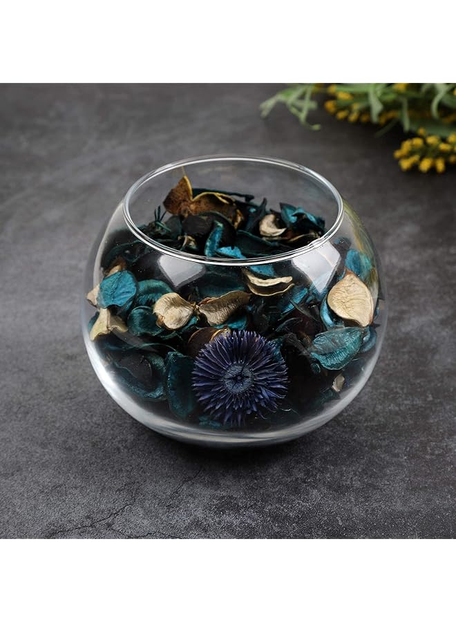 erorex Scented Sachets Bags Potpourri Bags Ocean Breeze Scented Potpourri Dried Flower Bowl Vase Filler Home Fragrance Sachet Petal Seashell Beach Coastal Bathroom Decor Long Lasting Aroma Bag - Image 3