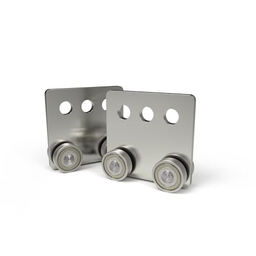 Hi Flame4 Wheel Trolley Assembly, Four Bearing Trolley Assembly for Taller Strut Channel or All 1-5/8" Channel (Pack of 2) - Image 1