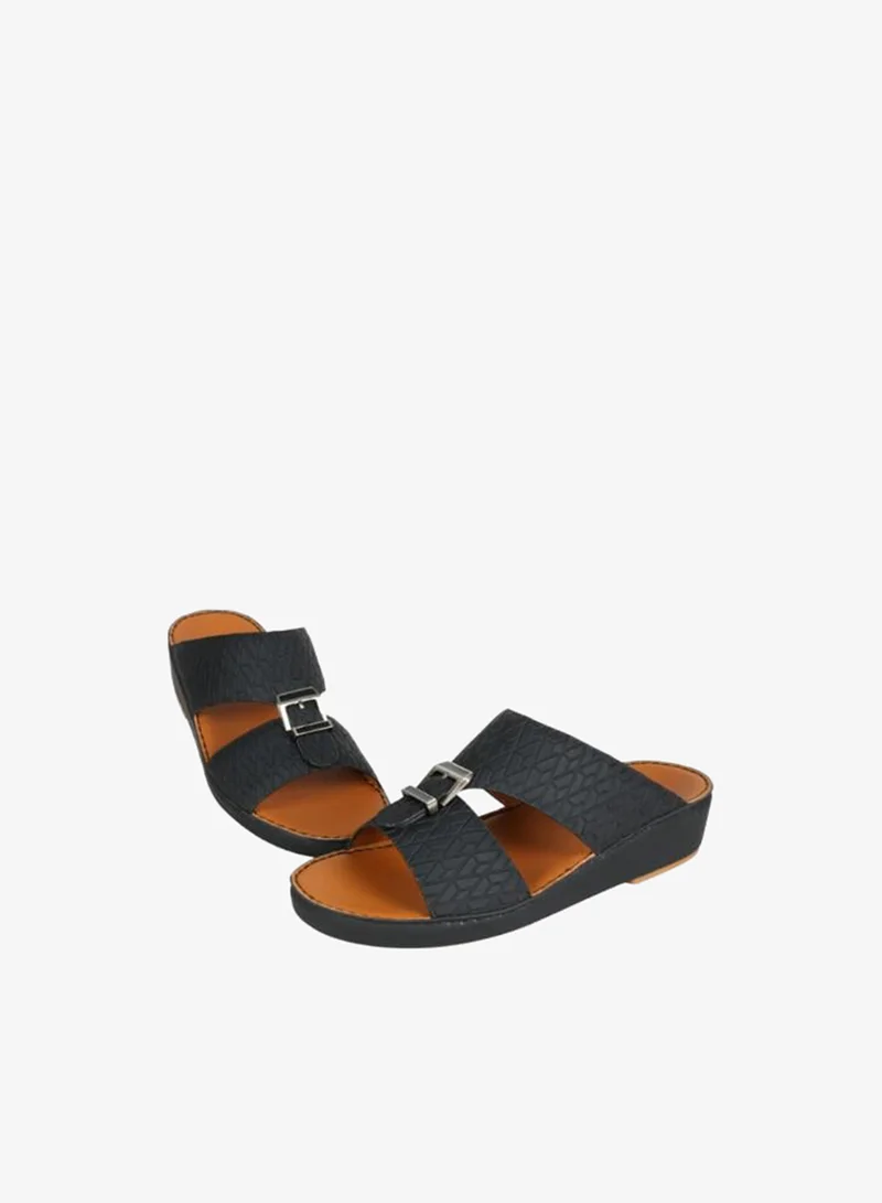 barjeel uno 008-3885 Barjeel Uno Boys Arabic Sandals BS 45 B Black