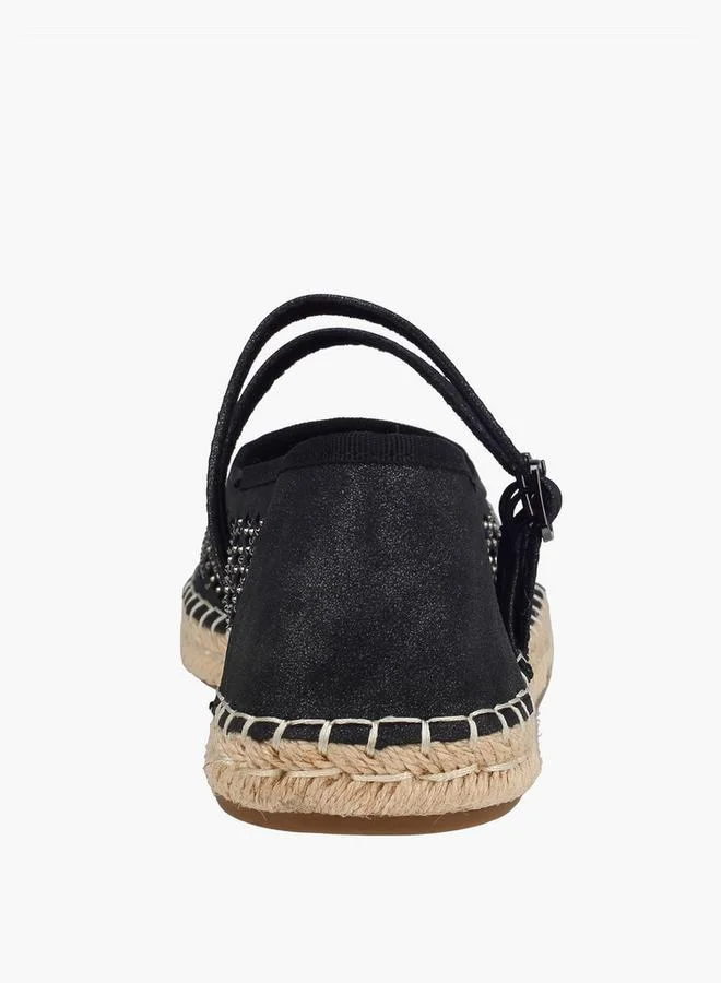Peppermint  Women Embellished Espadrille Mary Jane Shoes for Women | Best Price UAE